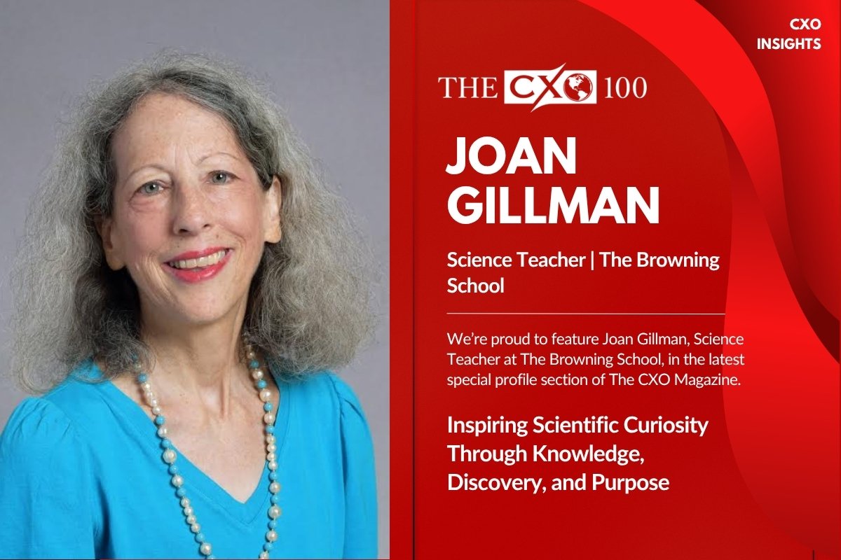 Joan Gillman: A Seasoned Educator with Unique & Innovative Hacks to Teach